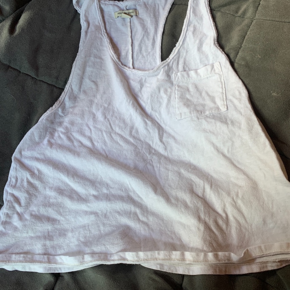 White crop tank